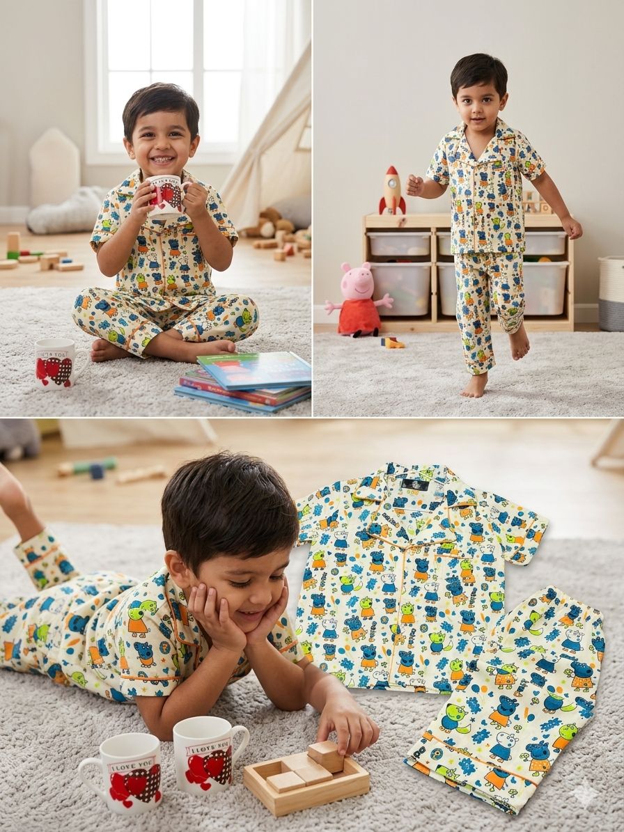 Pure cotton Night Suit