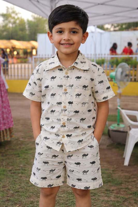 Camel Print Coordset