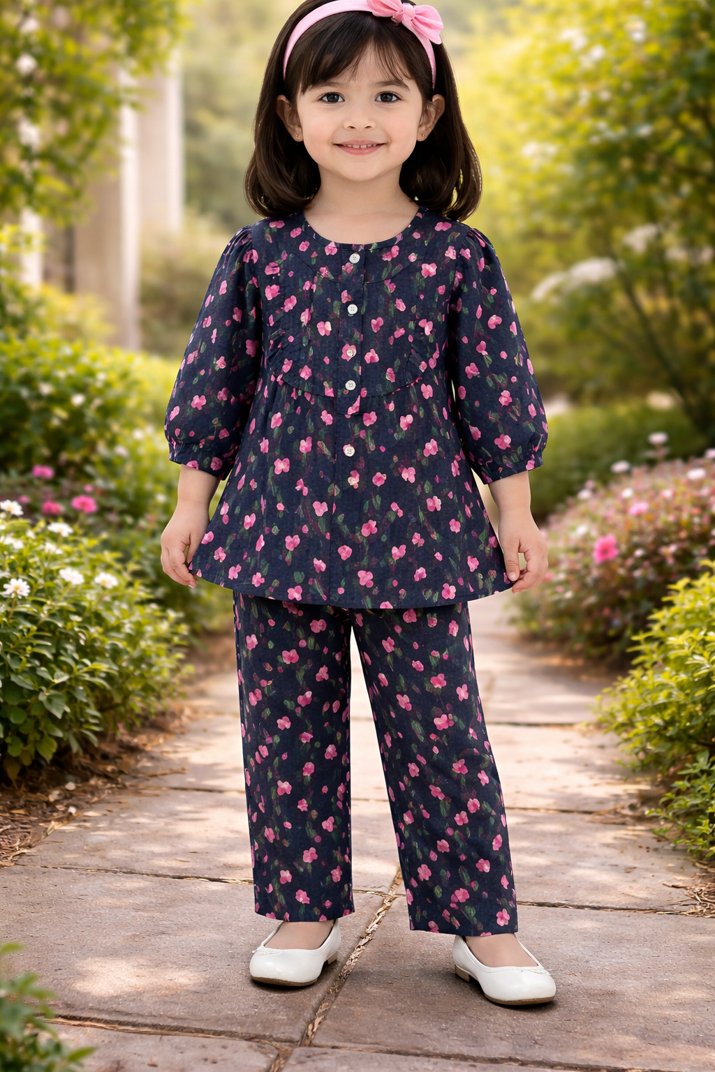 Pure cotton co-ordset full sleeve